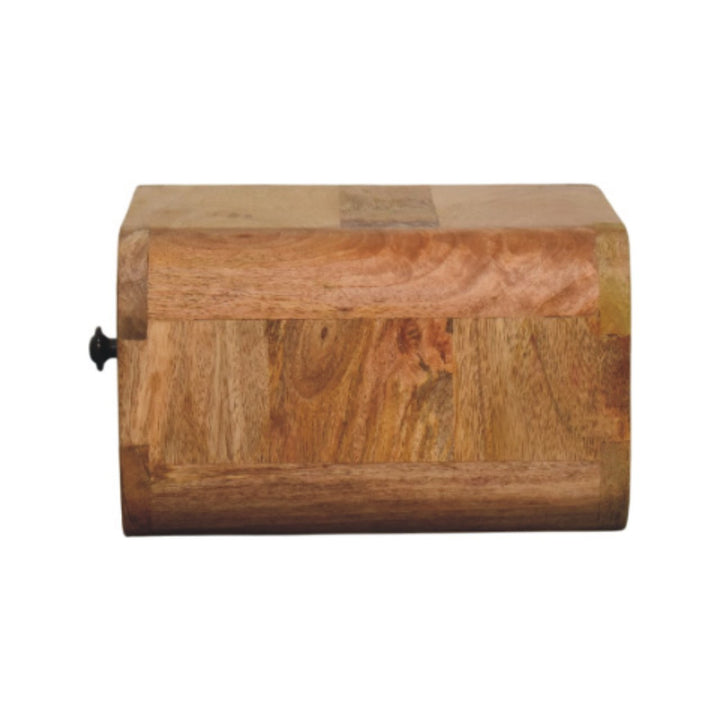 Avora Mini Wall - Mounted Oak - ish 1 Drawer Nightstand - Smiddy Furniture