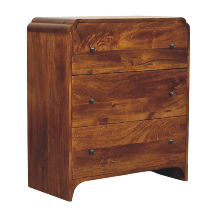Newton Chestnut 3-Drawer Chest
