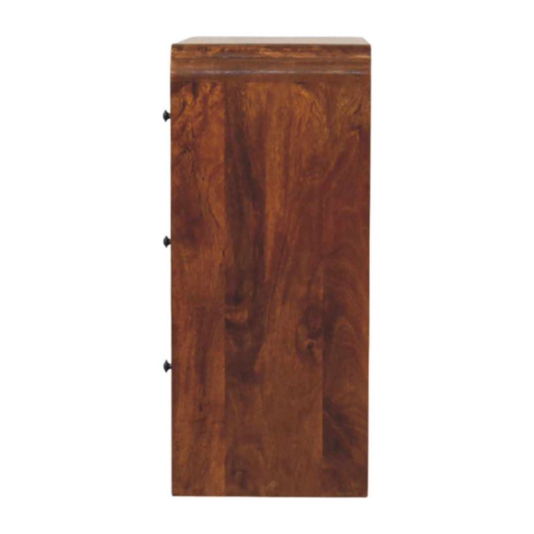 Newton Chestnut 3-Drawer Chest