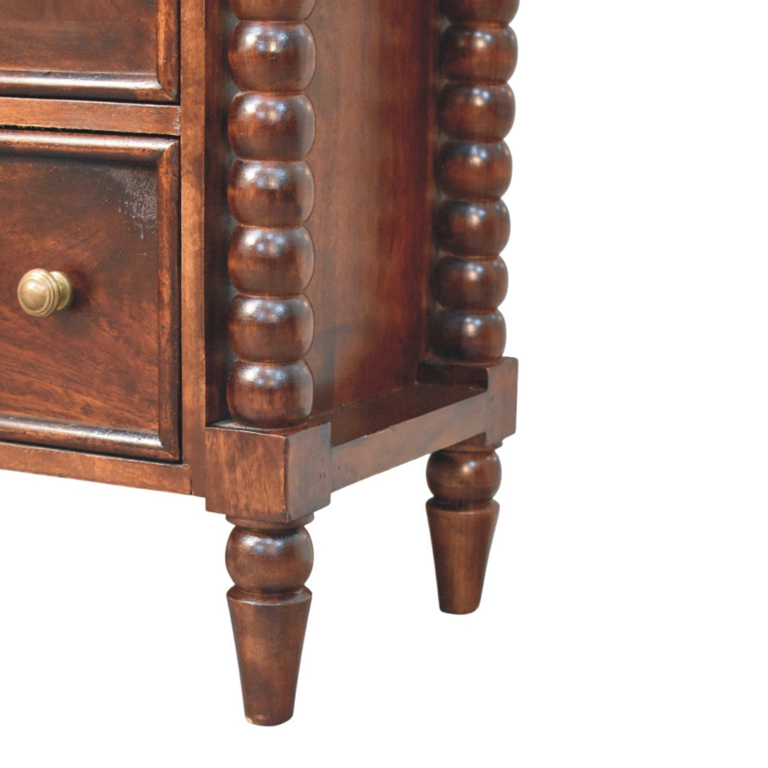 Spindle Winewood Chest