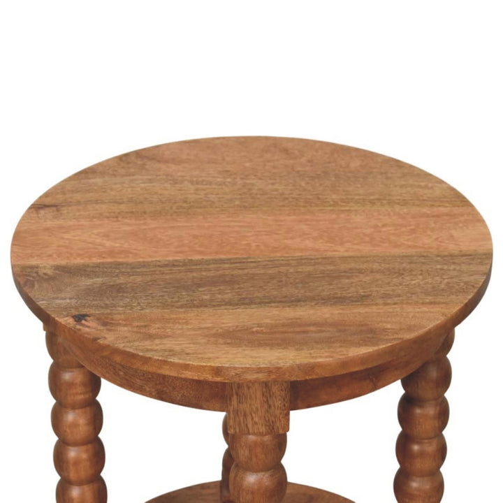 Barley Twist Round Side Table