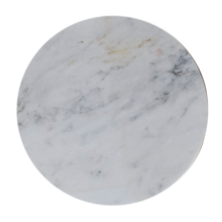 Marble Top Bulla Side Table