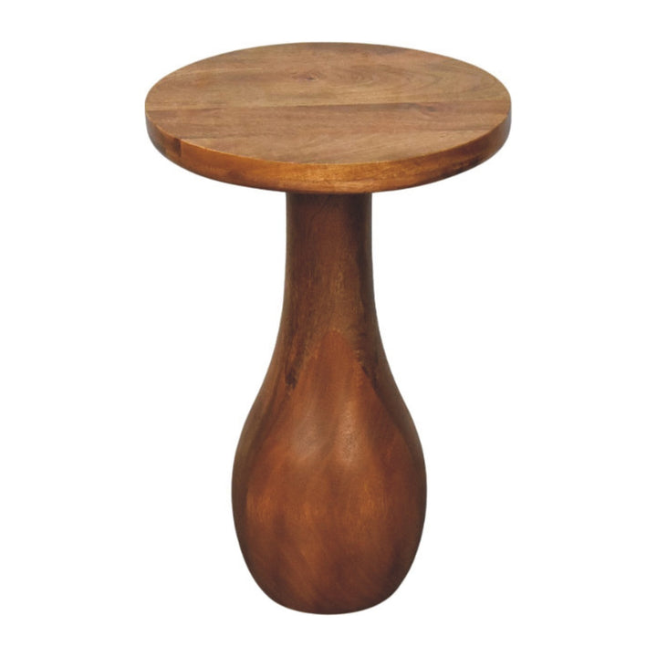 Curved Base Side Table
