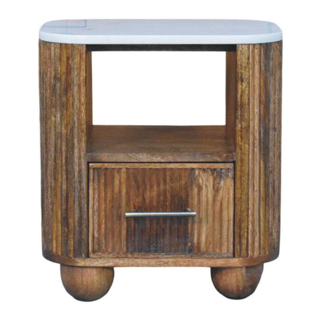 Beaumont Marble Bedside