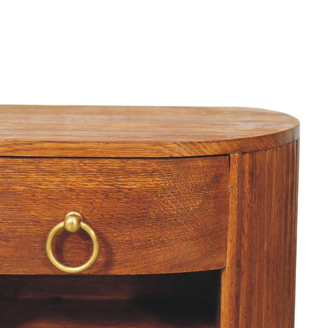 Oval Wall Nightstand