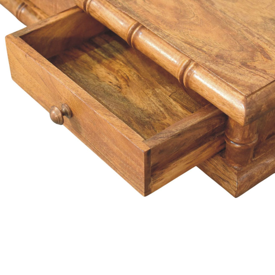 Bamboo Wall-Mounted Console