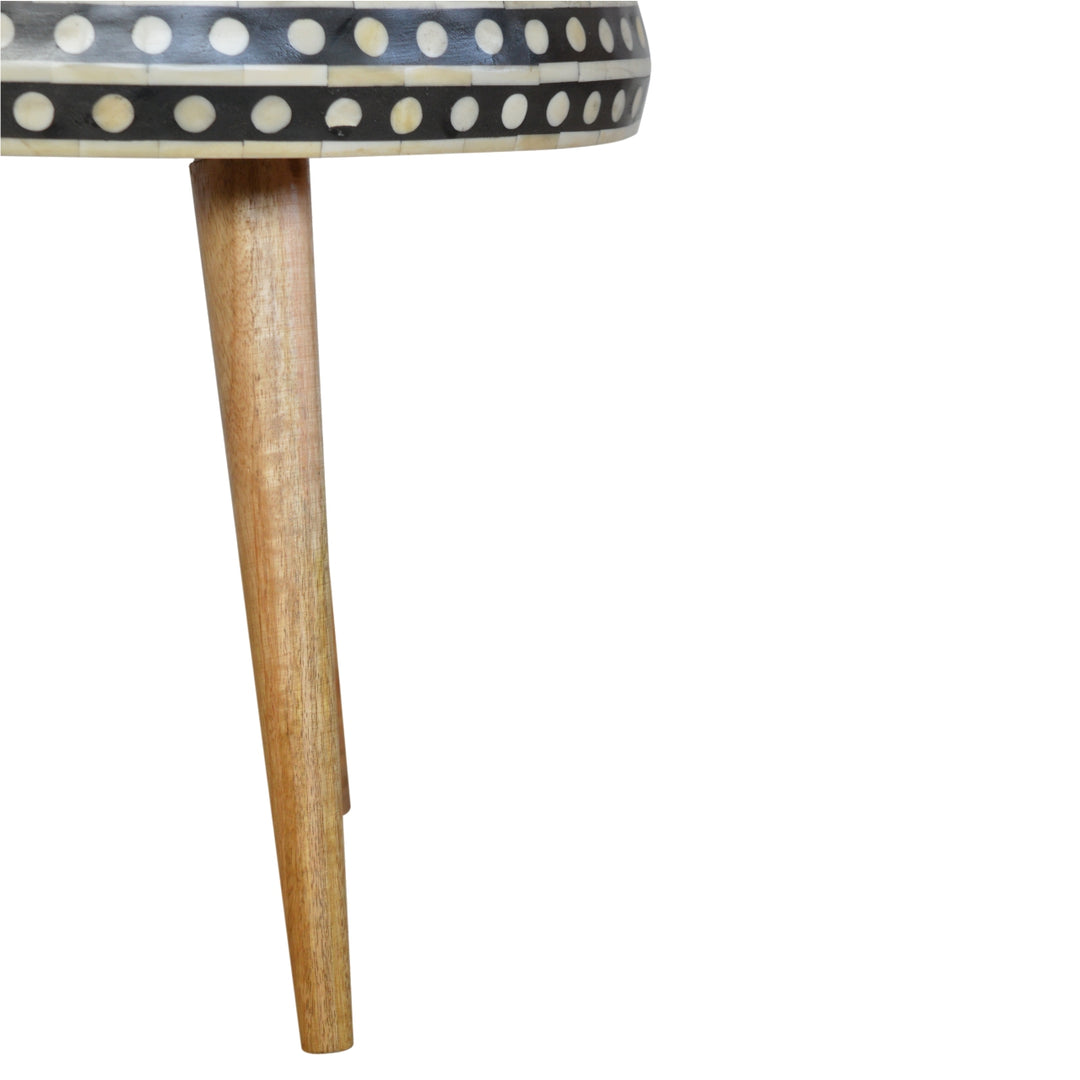 Small Dotted End Table - Smiddy Furniture