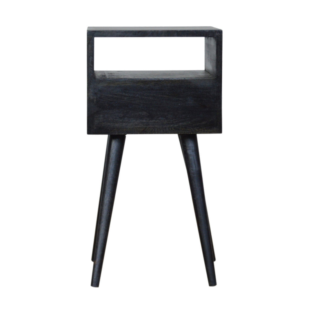 Mini Ash Black Bedside-Smiddy Furniture