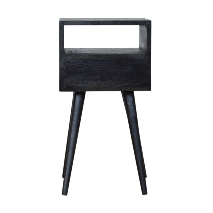 Mini Ash Black Bedside-Smiddy Furniture