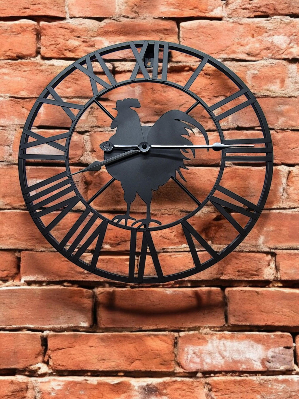 Roman Chicken Clock 40cm - Geko Products