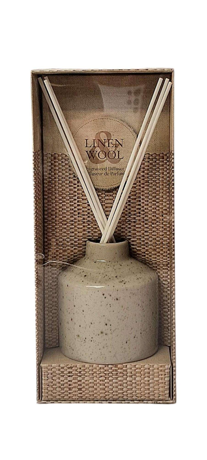 Ceramic Diffuser - Linen Wool 100ml - Geko Products