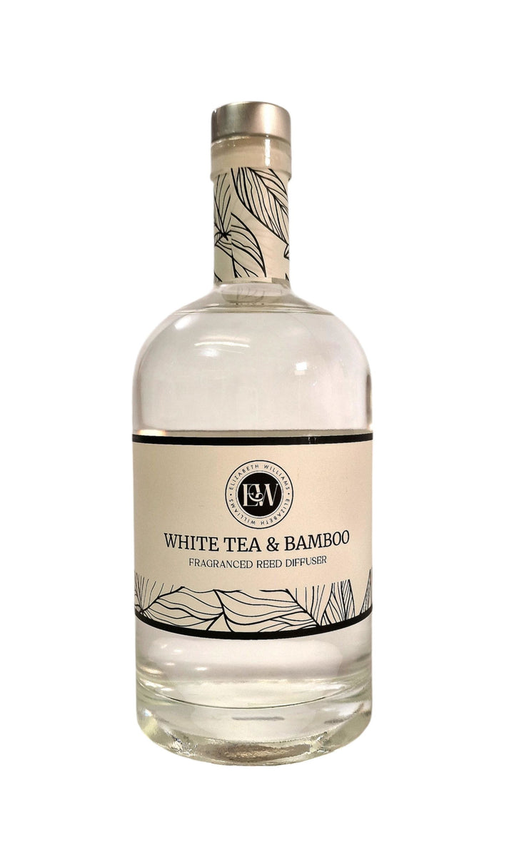 Gin Bottle White Tea & Bamboo 1000ml Diffuser - Geko Products