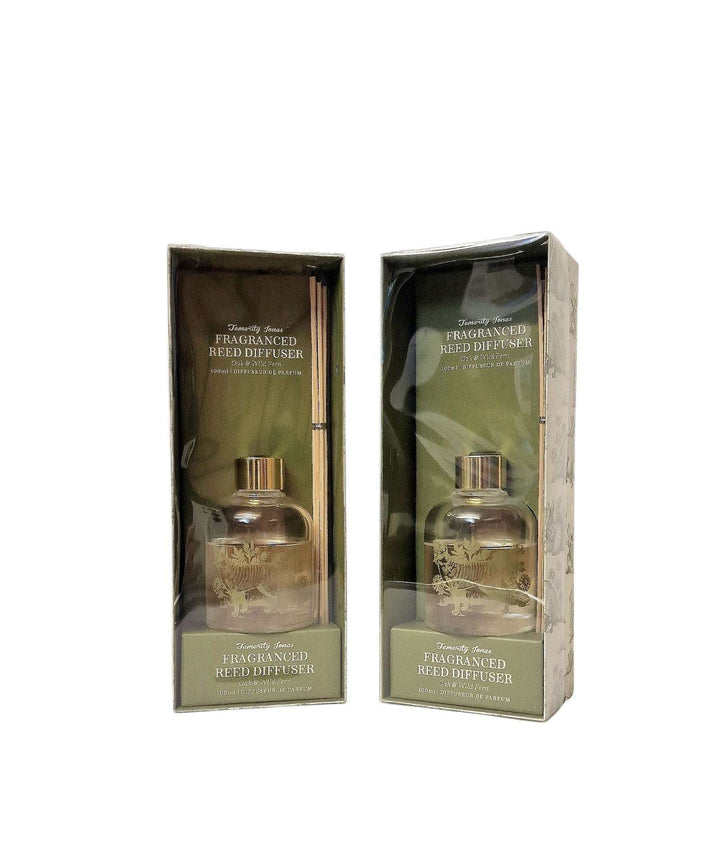 Forest Toile Diffuser - Oak and Wood Fern 100ml - Geko Products