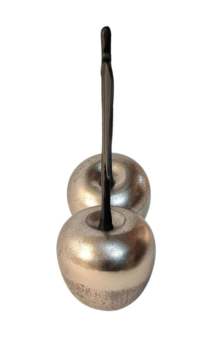 Silver Aluminium Cherry Ornament 31cm - Geko Products
