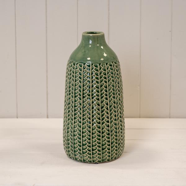 Green Ceramic Vase