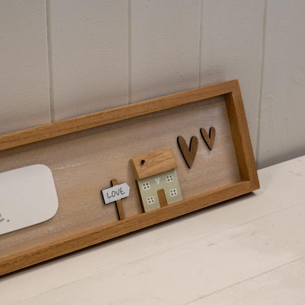 Rectangle Wooden Sign &