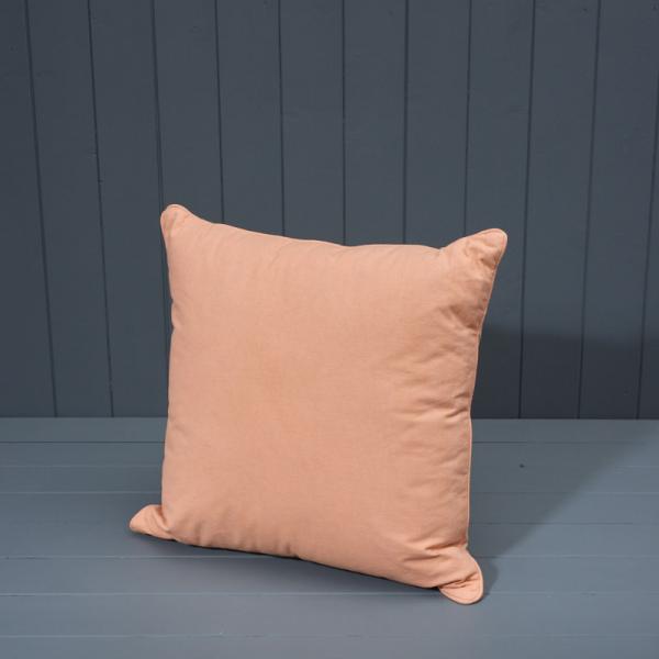 Washable Cotton Plain Cushion with Filling