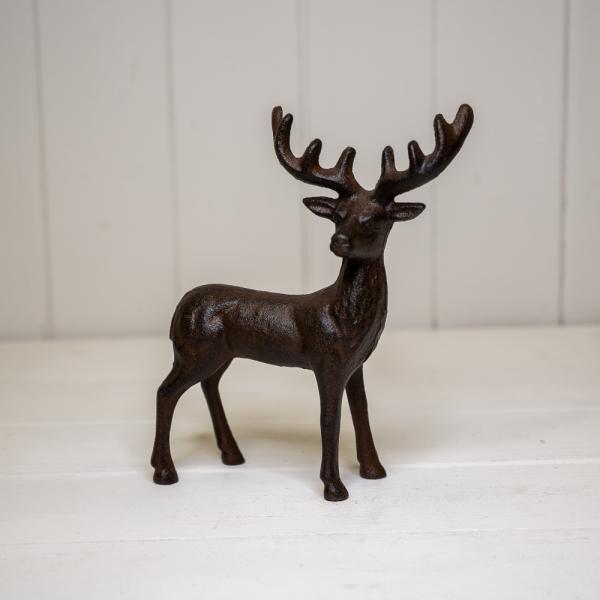 Cast Iron Stag Ornament