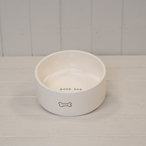 Dog Bone Ceramic Pet Bowl