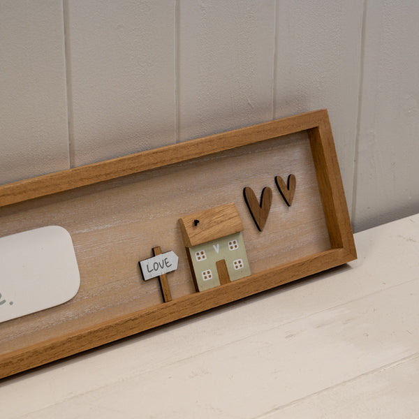 Rectangle Wooden Sign &