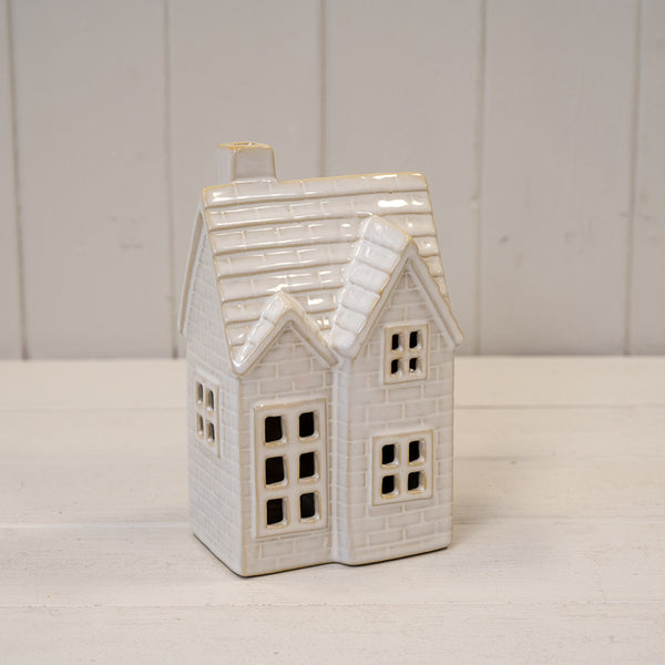 Medium Glazed Ceramic Tiled LED House