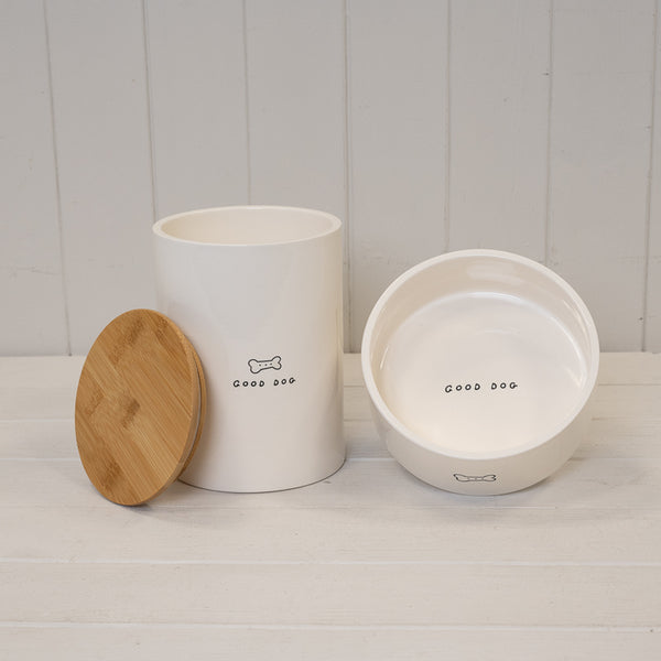 Dog Bone Ceramic Pet Bowl
