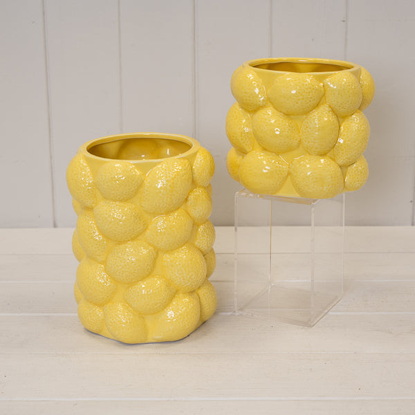 Zesty Lemon 3D Vase