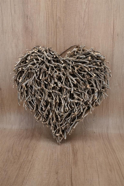 Tea branch heart deco