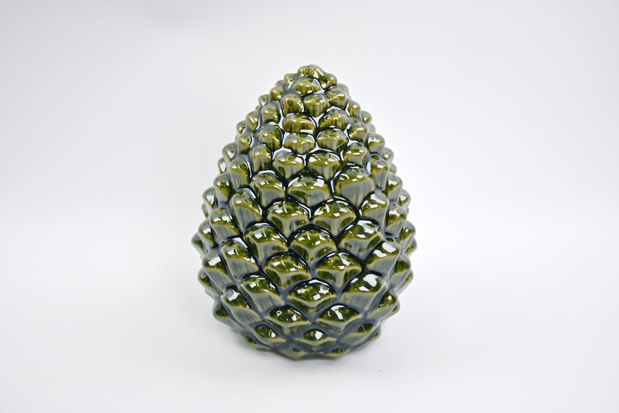 Ceramic Natural Pinecone Decoration Medium