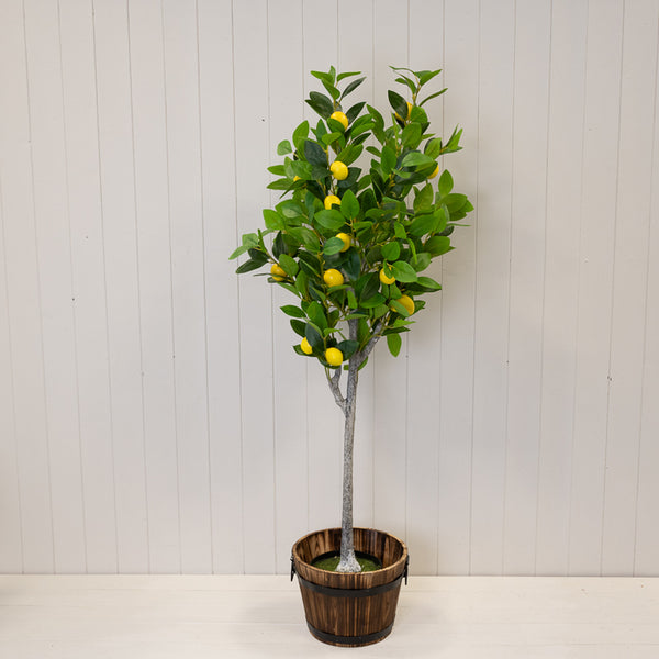 Artificial Lemon Tree 120cm