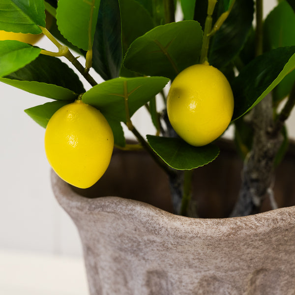 Artificial Lemon Tree 120cm