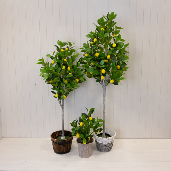 Artificial Lemon Tree 120cm