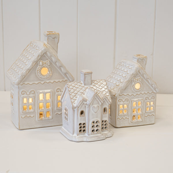 Large LED Christmas Decorated House