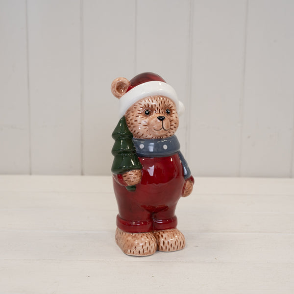 Satchville Bear in Traditional Red