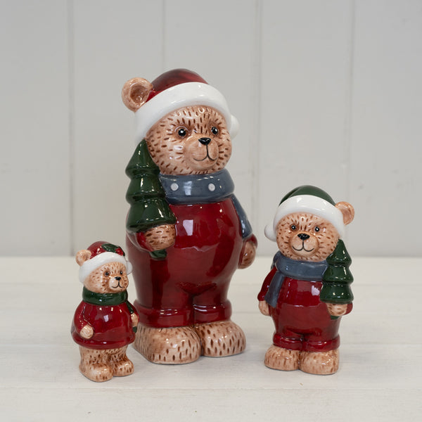 Satchville Bear in Traditional Red
