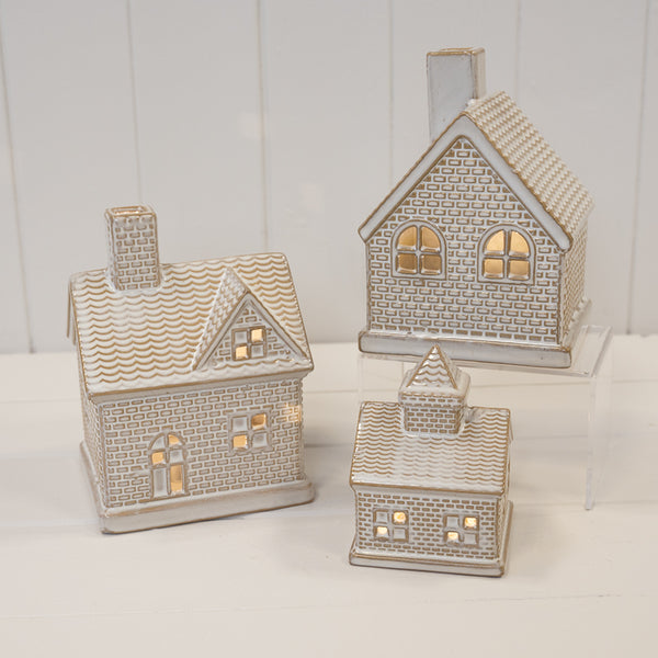 Ceramic LED Cottage