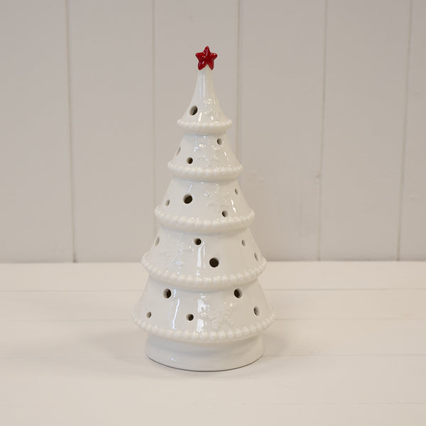 Large Winter Wonderland LED Tree with Star Topper