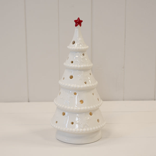 Large Winter Wonderland LED Tree with Star Topper