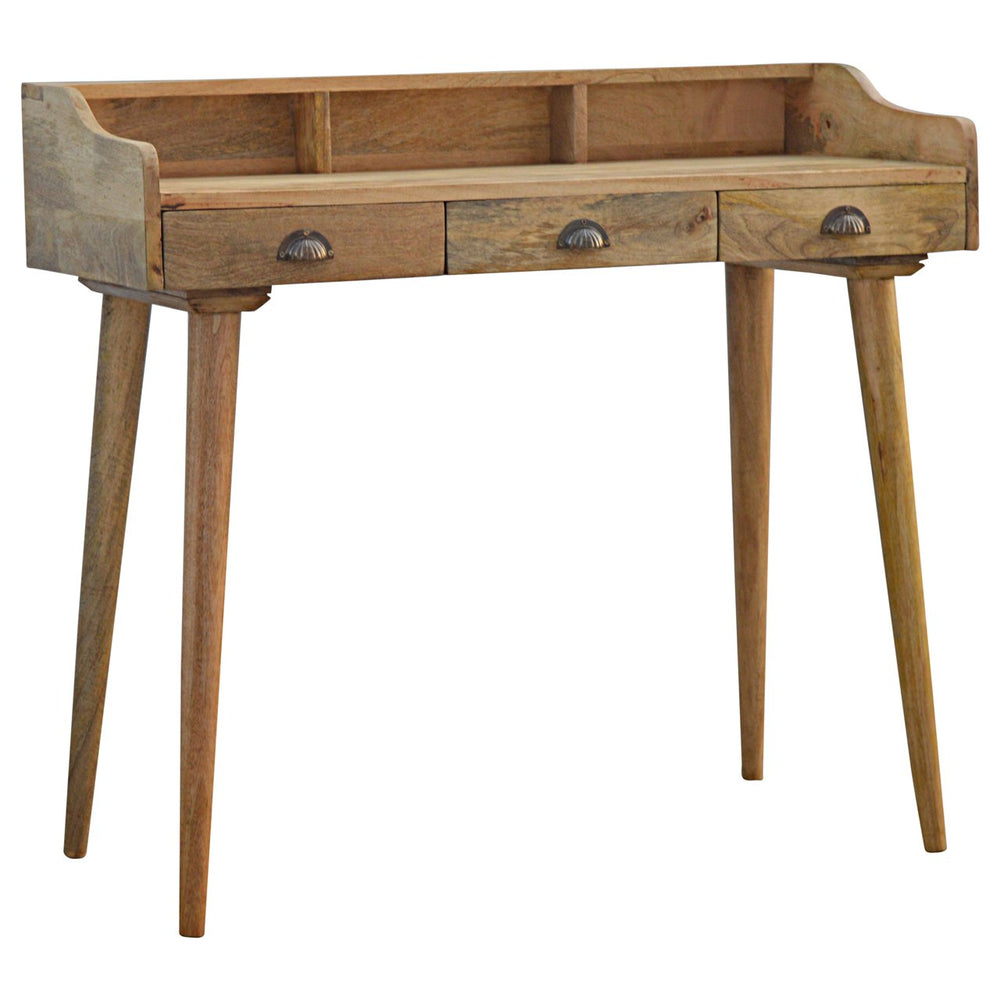 Gallery Back Shell Writing Desk - Smiddy Furniture