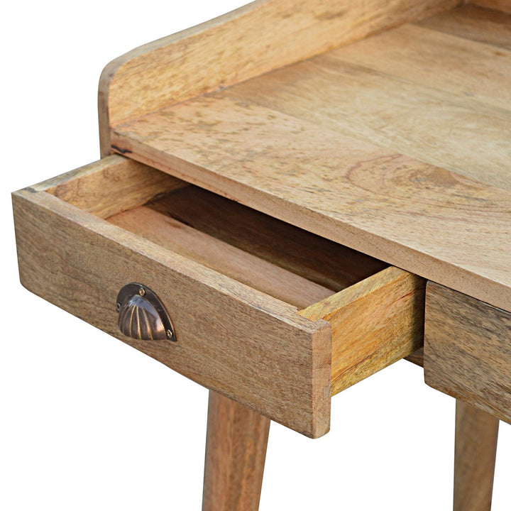 Gallery Back Shell Writing Desk-Smiddy Furniture