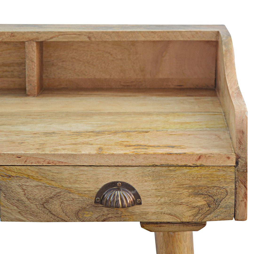 Gallery Back Shell Writing Desk-Smiddy Furniture