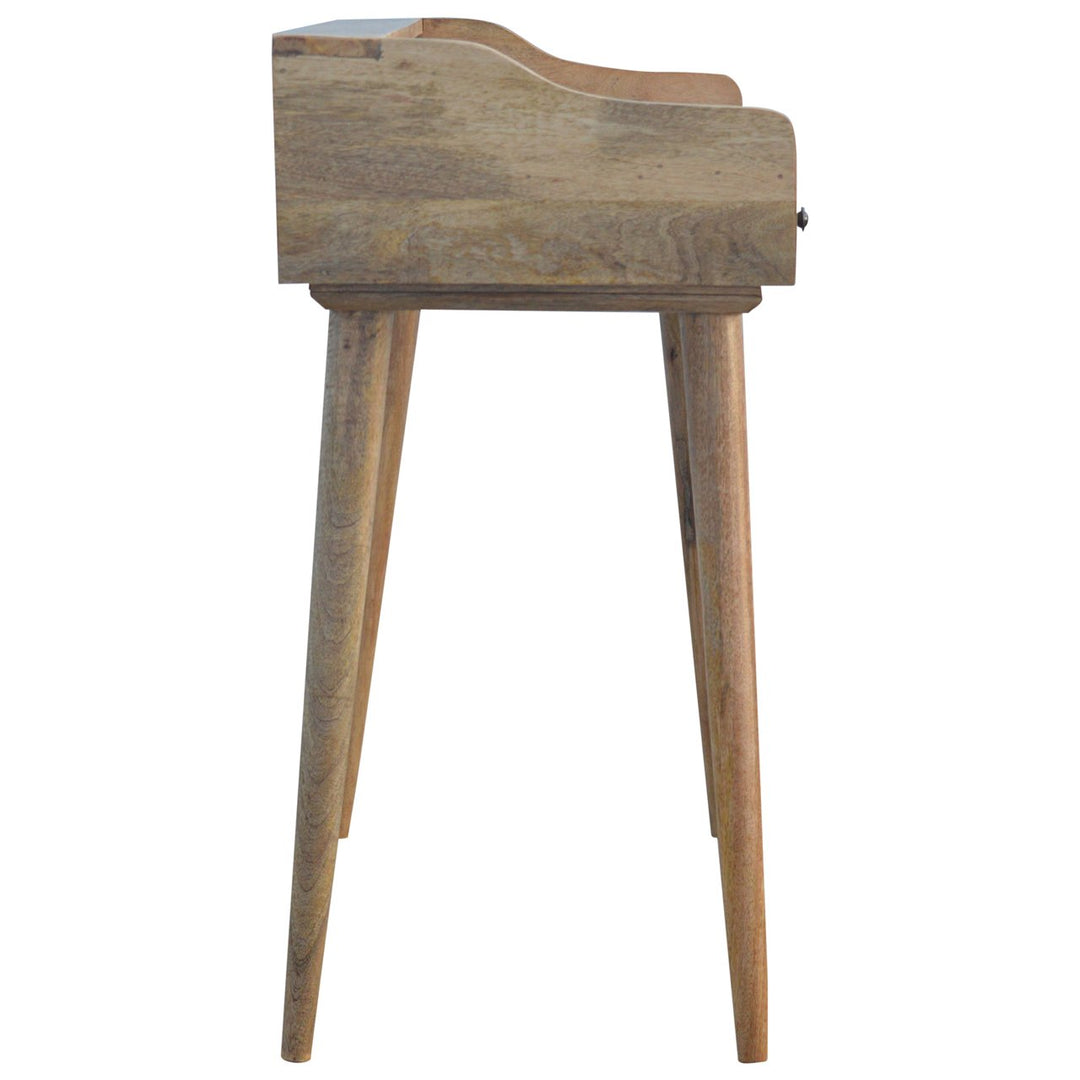 Gallery Back Shell Writing Desk-Smiddy Furniture