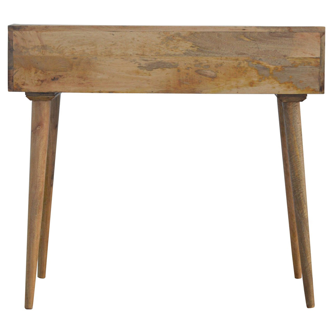Gallery Back Shell Writing Desk-Smiddy Furniture