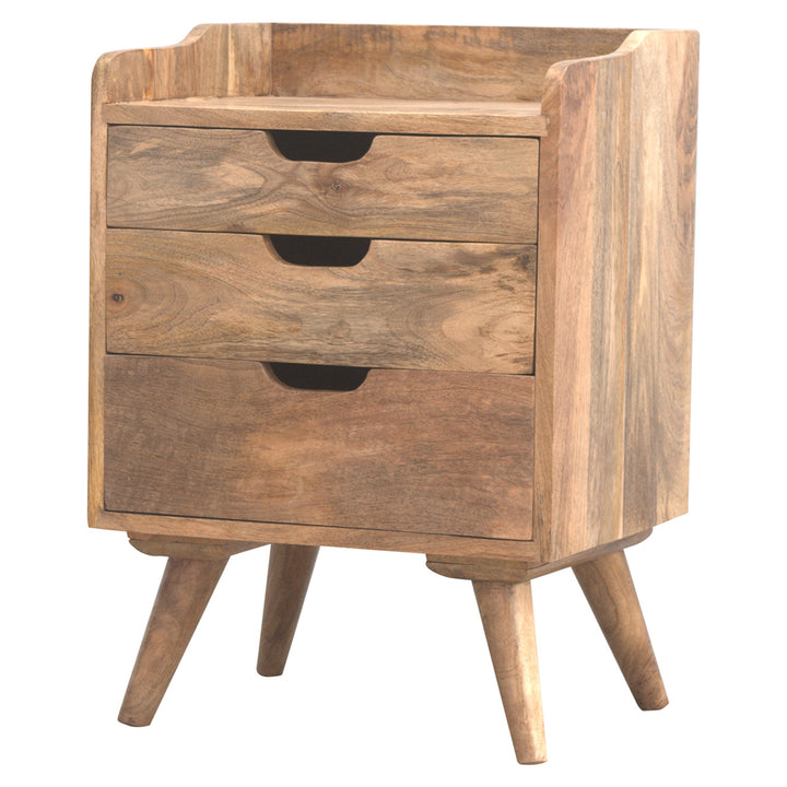 3 Drawer Gallery Bedside - Smiddy Furniture