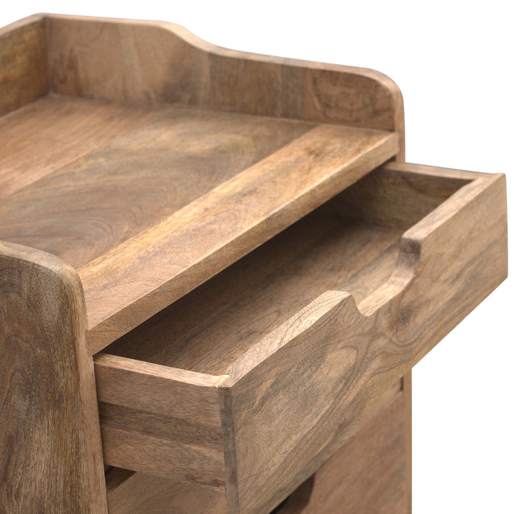 3 Drawer Gallery Bedside - Smiddy Furniture