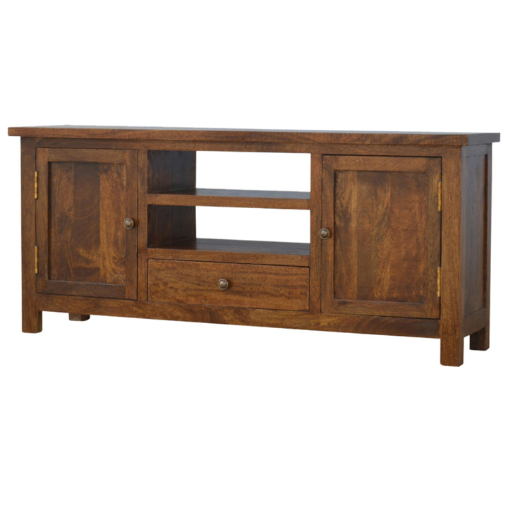 Solid Wood Media Unit - Smiddy Furniture