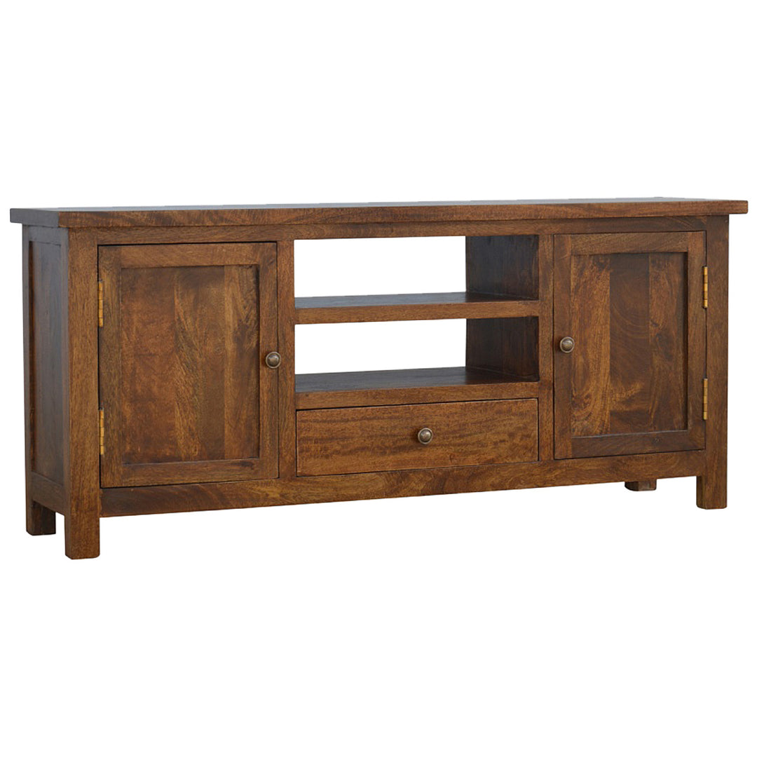Solid Wood Media Unit - Smiddy Furniture