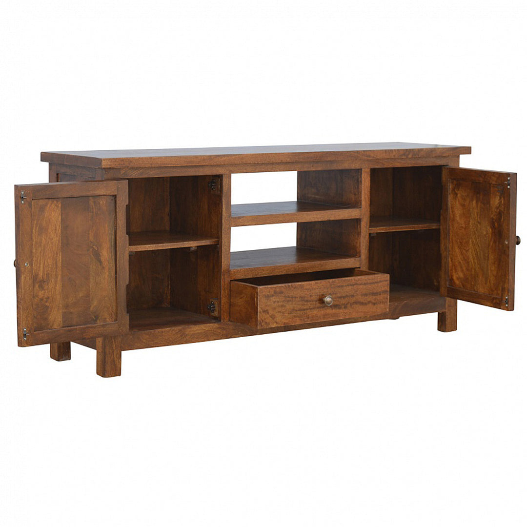Solid Wood Media Unit - Smiddy Furniture