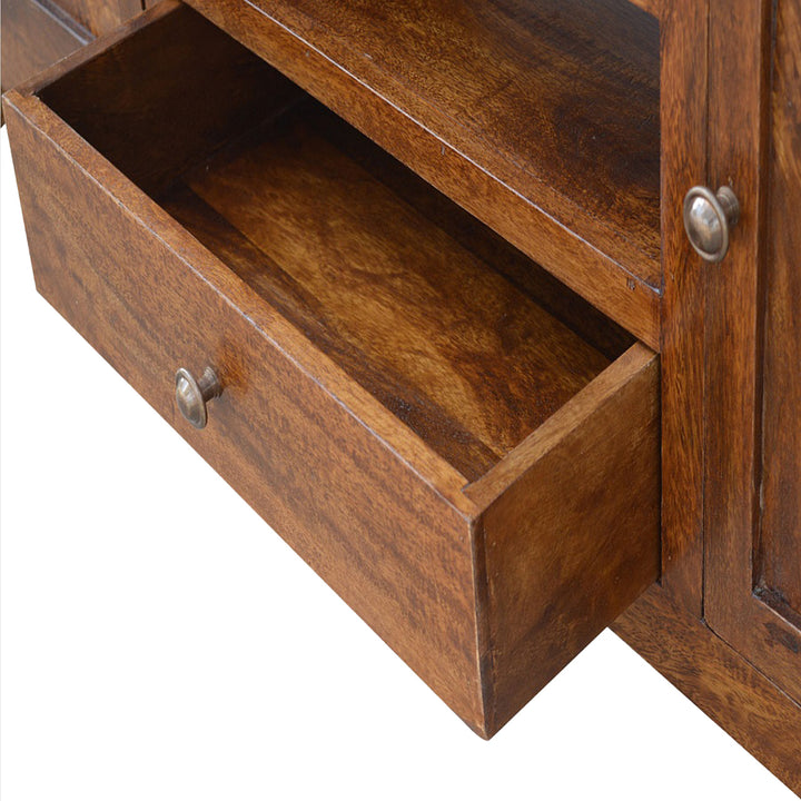 Solid Wood Media Unit - Smiddy Furniture