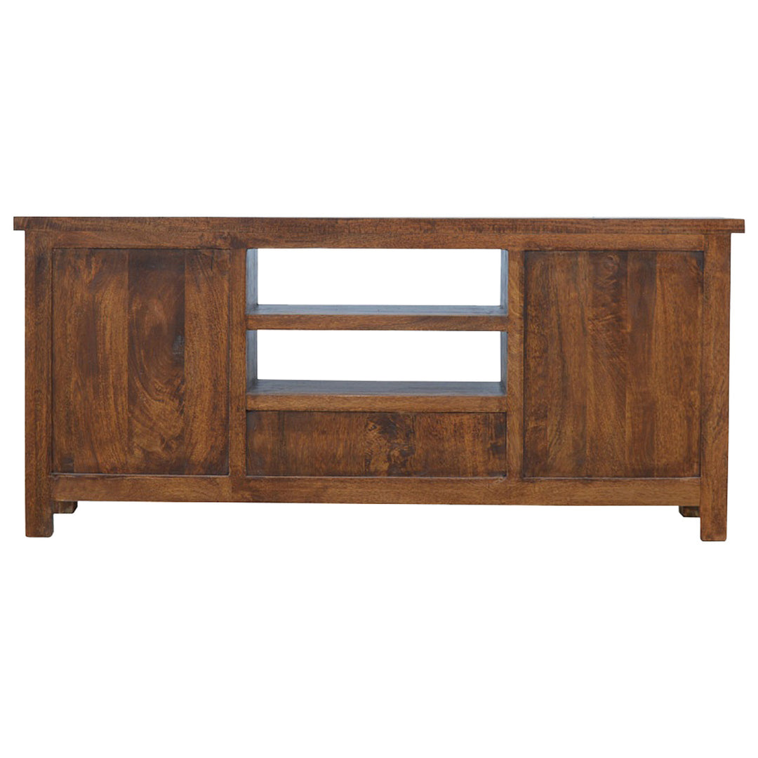 Solid Wood Media Unit - Smiddy Furniture